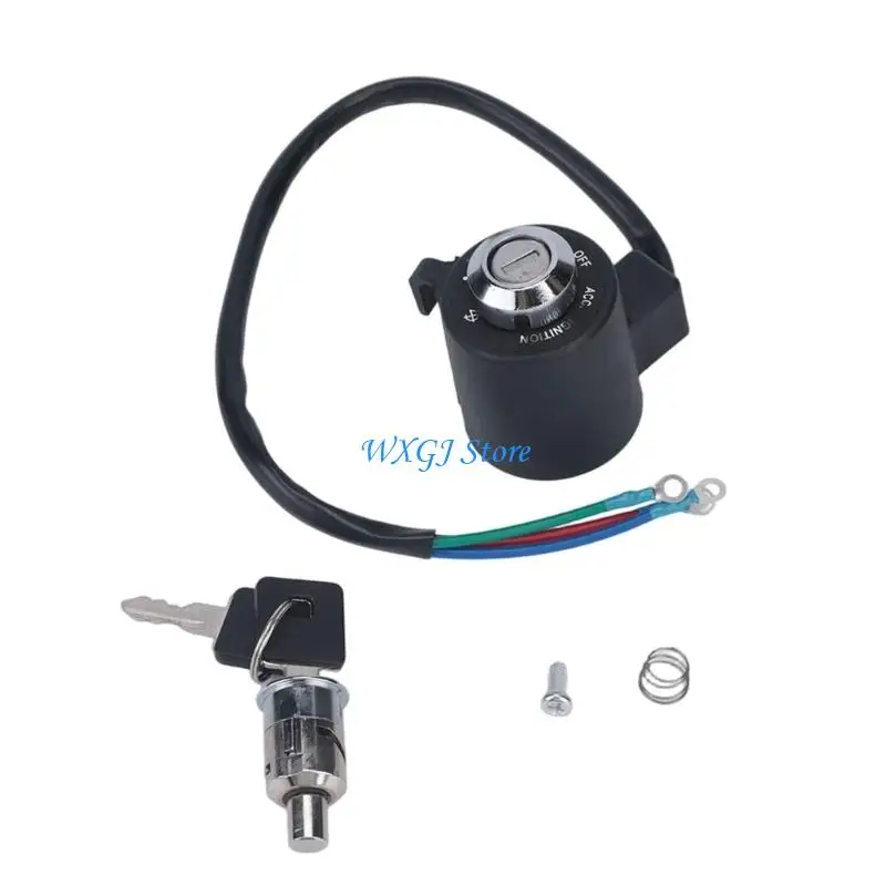37JE Motorcycle Steering Lock Set 71441-94 48154-05A for Replacement and Maintenance