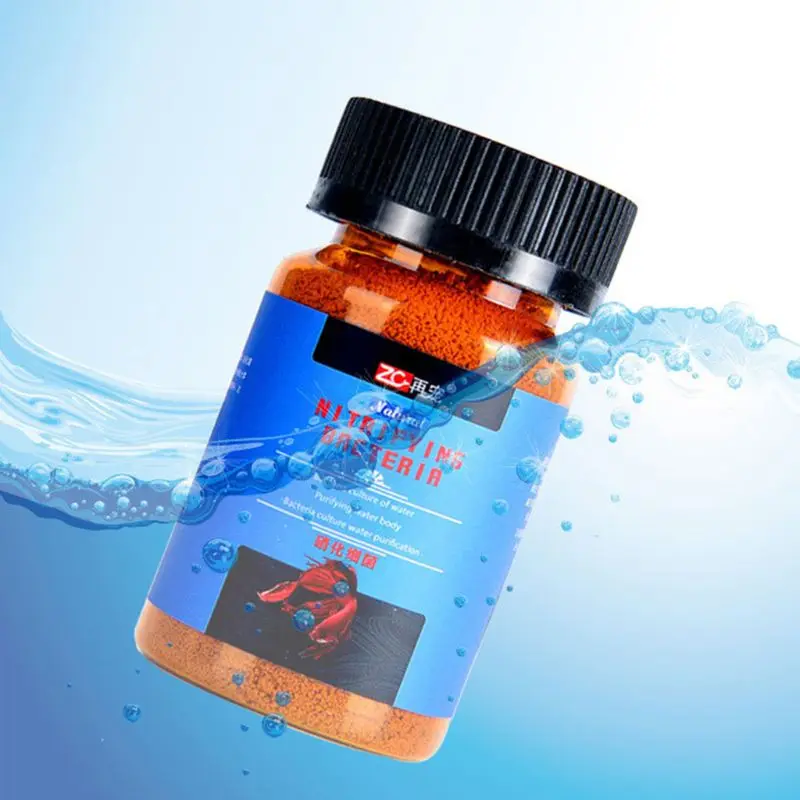 Nitrifying Bacterias for Fish for Tank 65g Concentrated Powder Safe High Effecti