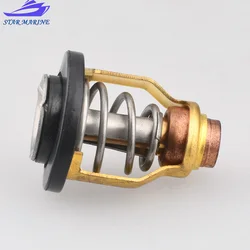 60V-12411 Thermostat 50℃ 122℉ For Yamaha 4 Stroke F115 LF115 115HP Boat Engine 60V-12411-00 &2 Stroke 220 225 250 300HP