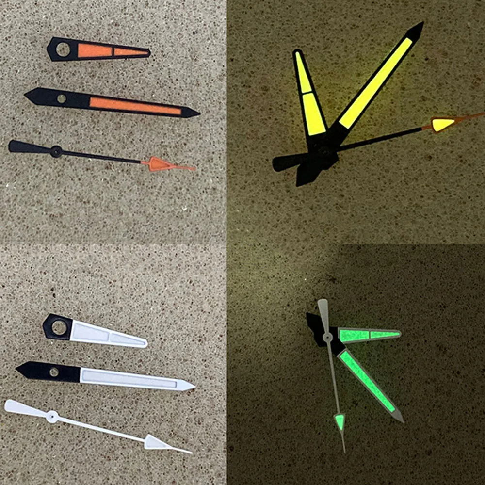 

Watch Hands, Green Luminous Hands NH35 Pointers, for NH35 NH36 Movement, Replacement 9.5mm 15mm 15mm Three Needles Accessories
