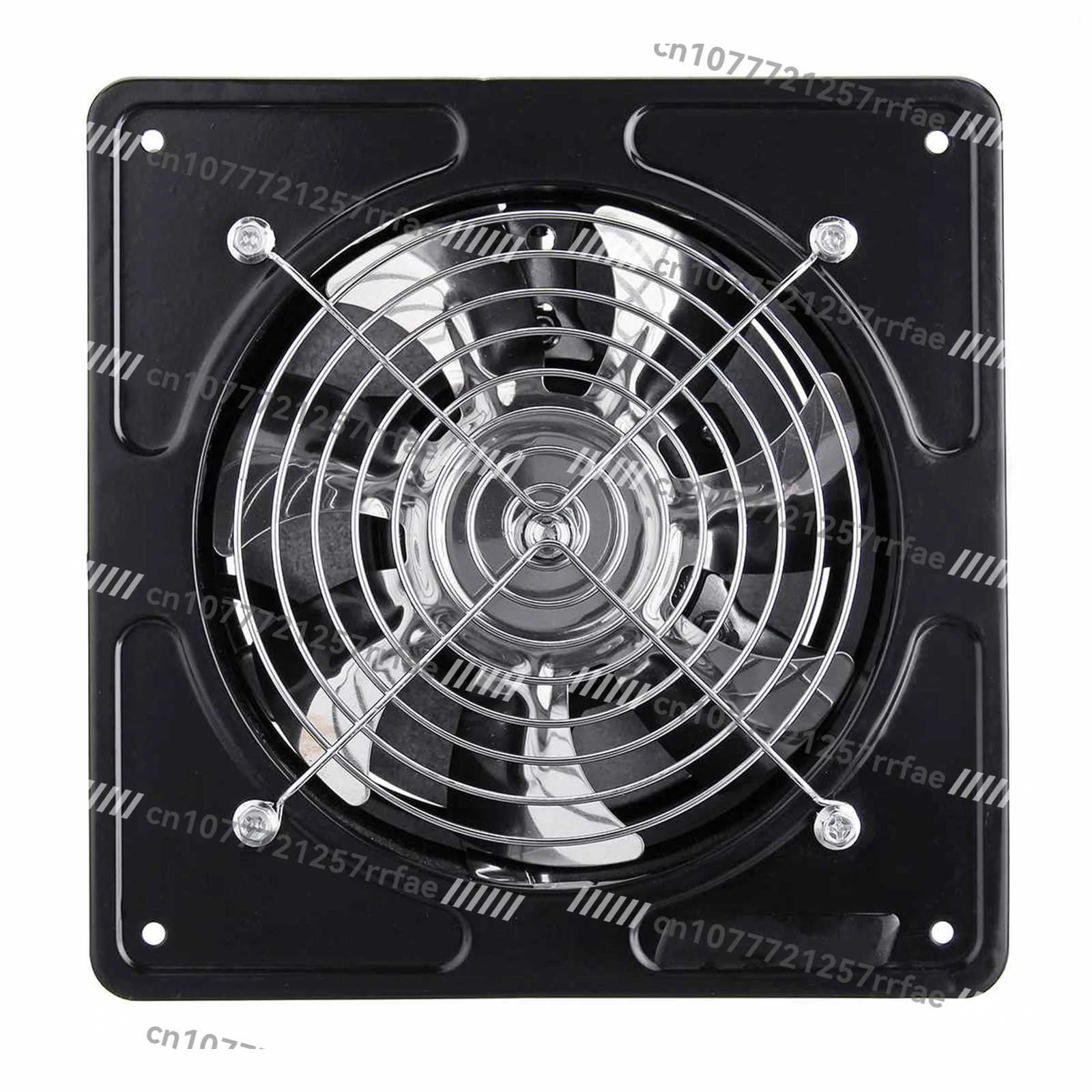 4 6 8 10 12 Inch Industrial Iron Pipe Square Wall Mounted Bathroom Kitchen Ventilation Exhaust Fan