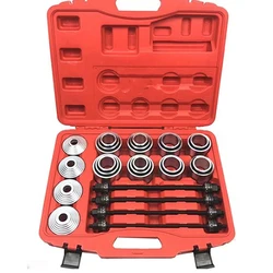 28pcs Master Press and Puller Sleeve Kit Bearings Bushes Seals Removal Tool car repair tool