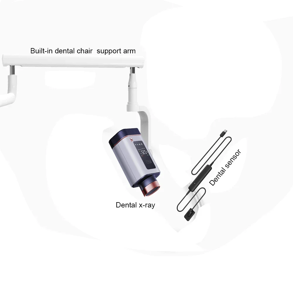 Dentals x-ray built in dentass chair  with dentass sensor