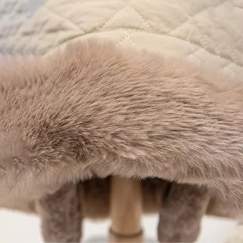 Herren- und Damen-Herbst- und Winter-Gehörschutz mit großem Gesicht, Fischerhüte, dicke Beckenhüte, winddicht, warm und bequem – Detail 3