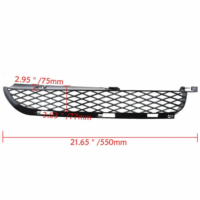 

Premium For-BMW X5 E53 2003-2006 Facelift Front Grille Upper Bumper Mesh Grill