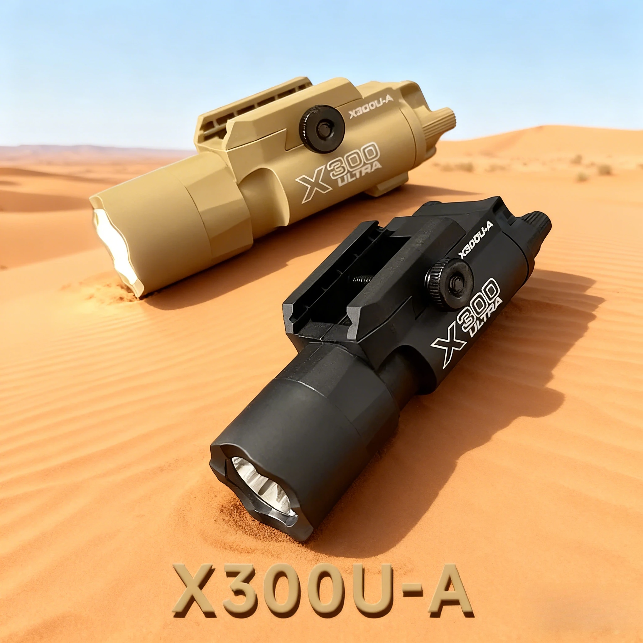 

Тактический фонарь X300 X300U, нейлоновый пистолет, стробоскоп, светодиодный светильник, подходит для рейки 20 мм, страйкбольный подвесной охотничий фонарик