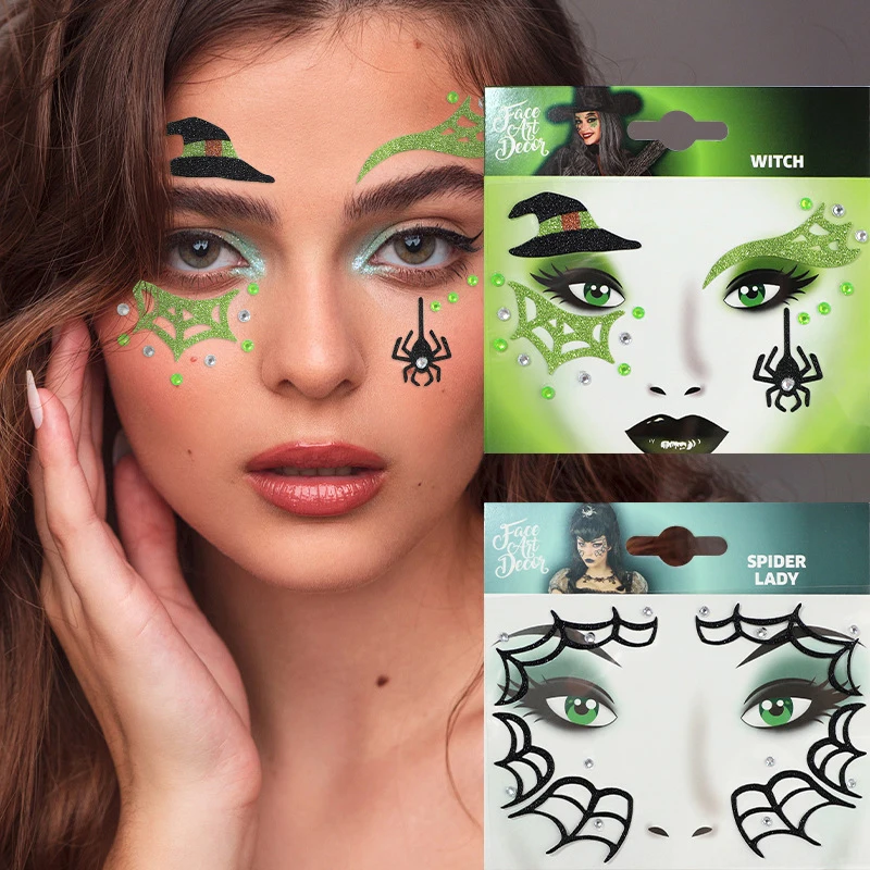 

Butterfly Temporary Tattoo Glitter Wings Eyes Corner Waterproof Art Face Stickers Makeup Stage Music Festivals Party