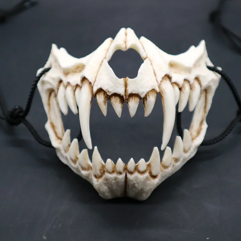 Skull Masks Terror Mask Cosplay Anime Ball Carnival Party Performance Props Adult Children Animal Skeleton Mask for Halloween