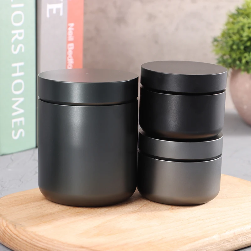 

Aluminum Alloy Seal Bottle Large Capacity Medicine Portable Tea Storage Tank Metal Medicine Box Tank Outdoor Camping Tool New