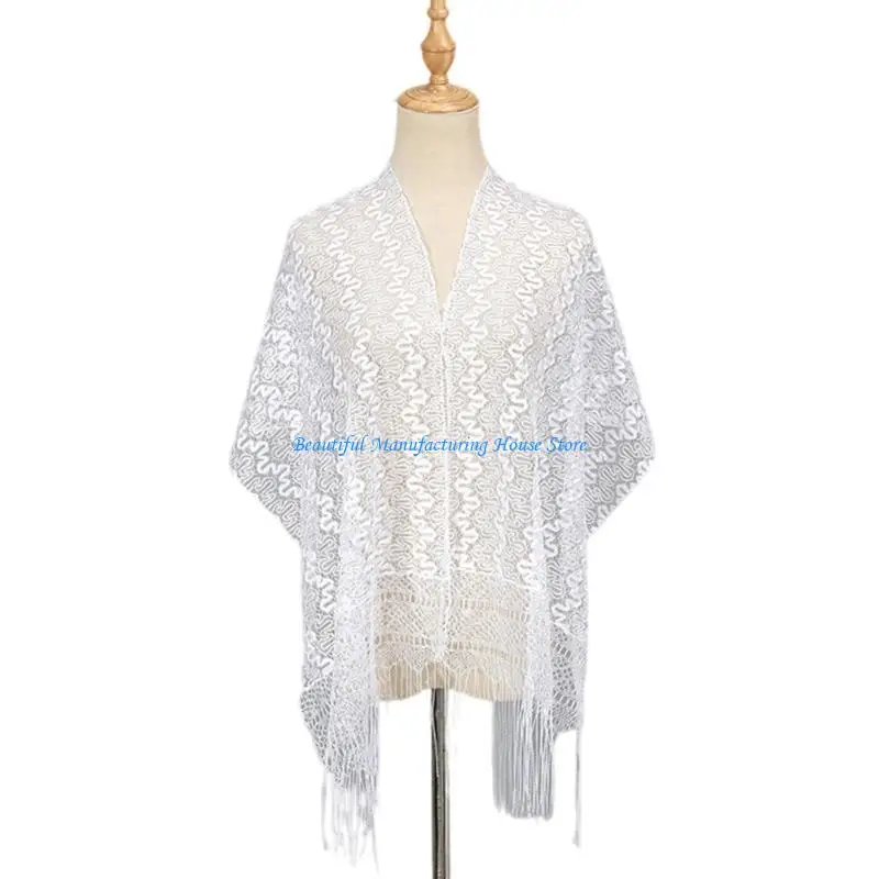 

E56a versatiles color shable легкая веса дорожка Шаль Вечерняя вечеринка Свадебная шаль для стильных женщин