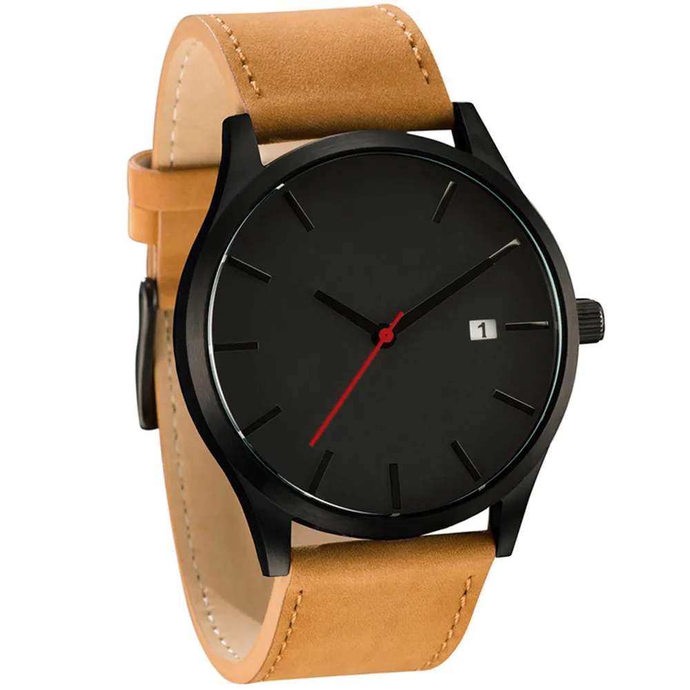 Relogio Masculino Men Watch Fashion Sport Watches New Men's Watch Men Calendar Leather Casual Quartz Clock relojes hombre