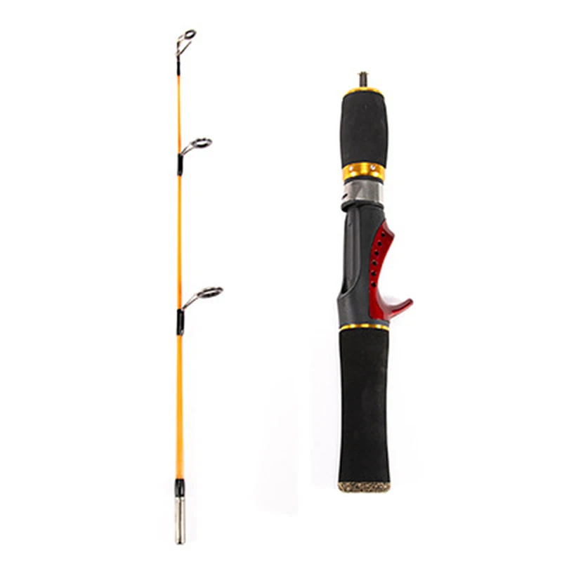 

Ice Fishing Rod Double Tips Winter Fishing Rods set Spinning Pole Fishing Tackle