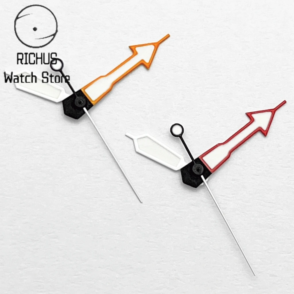 RICHUS NH35 Watch Hands Green Luminous Fit NH35 NH36 ETA2824 2836 Miyota 8205 8215Mingzhu DG2813 3804 Movement Watch Accessories view 4