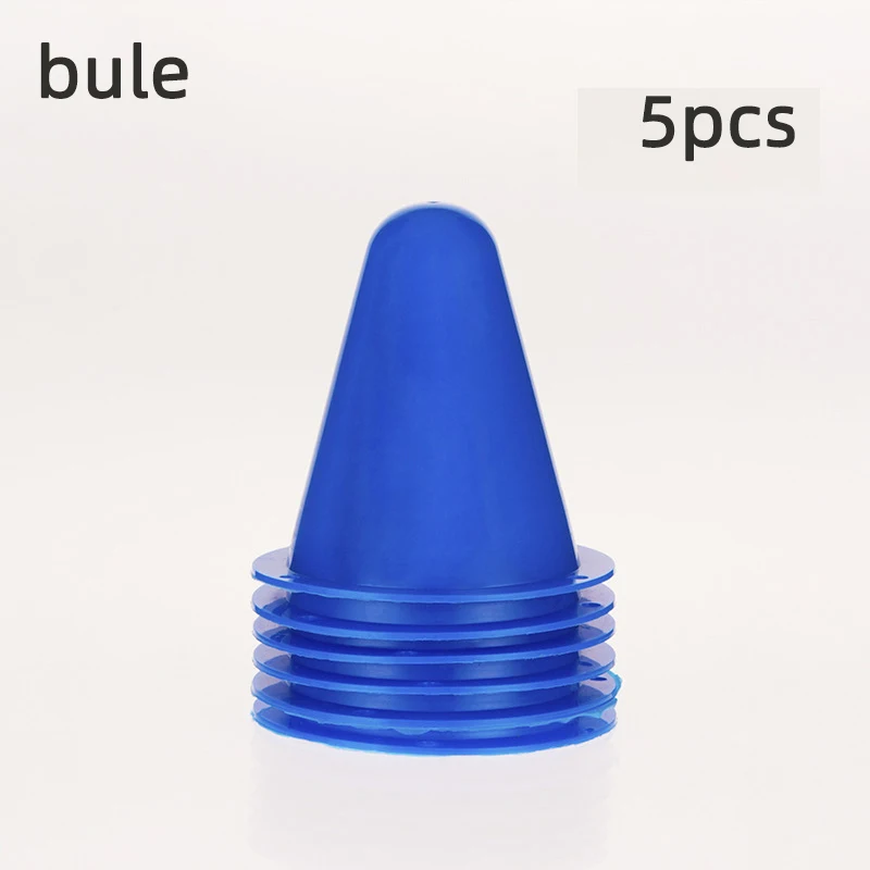 5Pcs Skate Marker coni pattinaggio a rotelle pila Skateboard calcio Training Marker Sign Bucket Road Cone ostacoli blocchi stradali