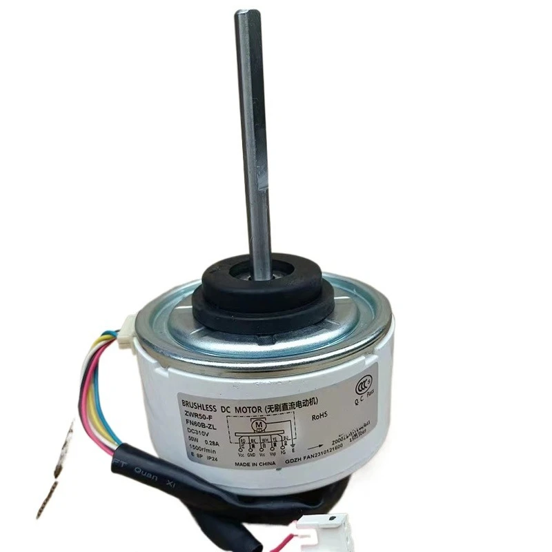FN60B-ZL ZWR50-F Brushless DC Fan Motor DC310V 50W Air Conditioning Replacement Spare Parts