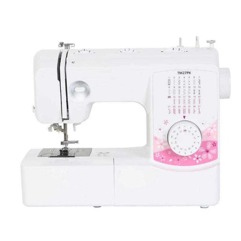 

TM27PK household electric sewing machine, multi-function edge locking, small thick clothes cart