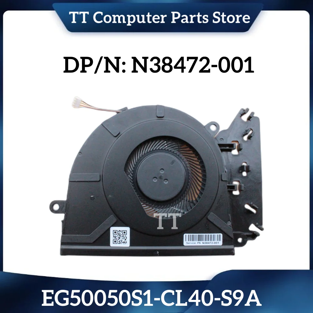 

TT New Original Laptop CPU Cooling Fan EG50050S1-CL40-S9A DC5V 2.50W 4-Pin N38472-001 Fast Ship