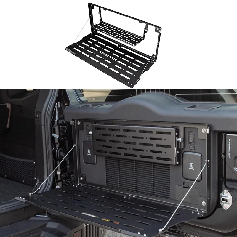 

Car Tailgate Folding Storage Rack Fit for JETOUR Traveler T2 2024 Car Trunk Double-layer Storage Rack Car Modified Accessories