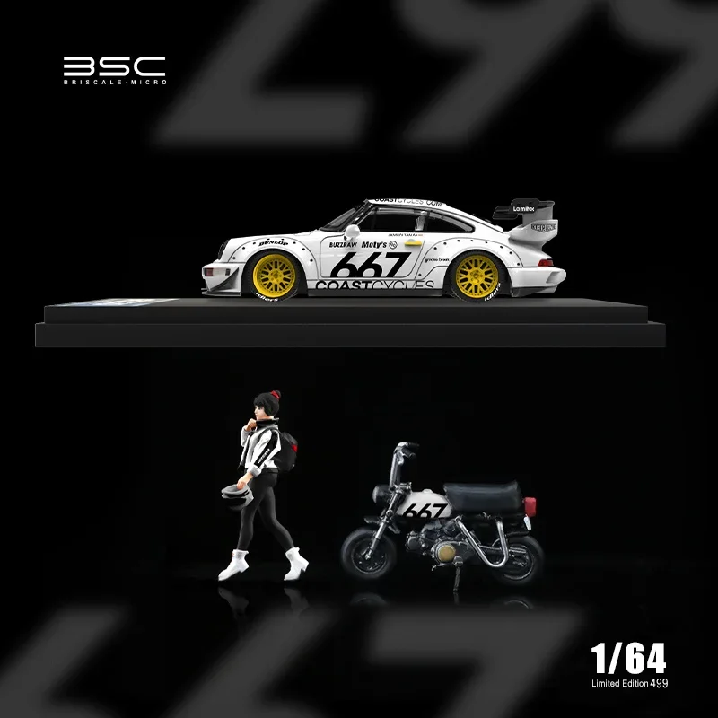 

(Pre-order) BSC 1:64 RWB 964 Diecast Model Car