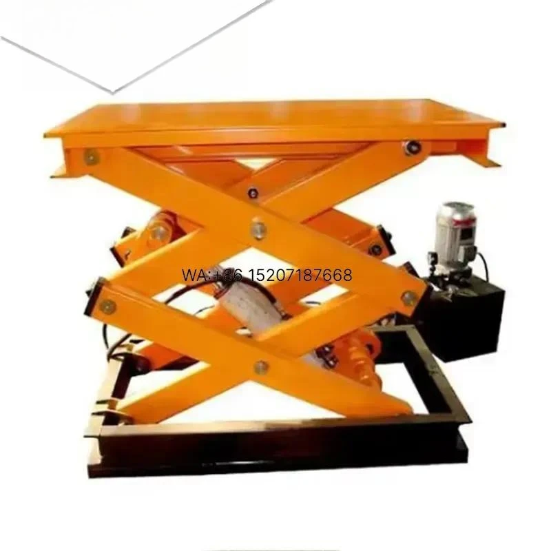 Wmwmnu for Durable Master Well Best Price Direct Sale Scissor Lift Table Manual Lifting Platform Aluminum Mast Lift Platform