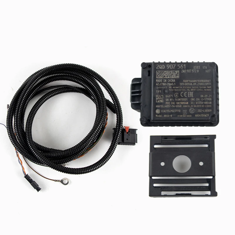 

Для VW Polo Jetta T-Cross T-ROC Tiguan MK2, для Skoda Kodiaq Karoq: радарный датчик адаптивной системы круиз-контроля (ACC) 2QD907561 2QD907561A