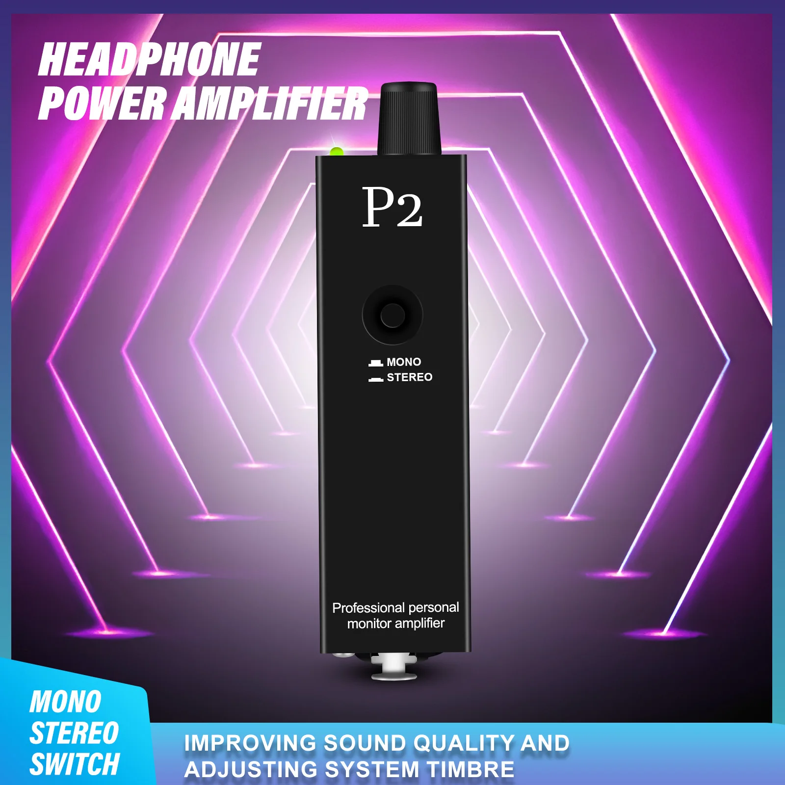 P2 Headphone Amplificador, Amplificador