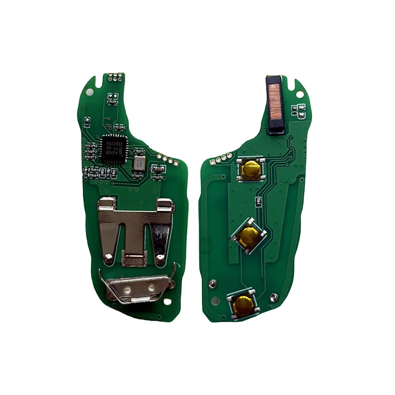 Llave abatible de repuesto para coche, furgoneta remota, 433MHz, 4A, Chip HITAG AES para Peugeot Expert 308 3008 2016 + Citroen C4 Cactus 2014 + HU83