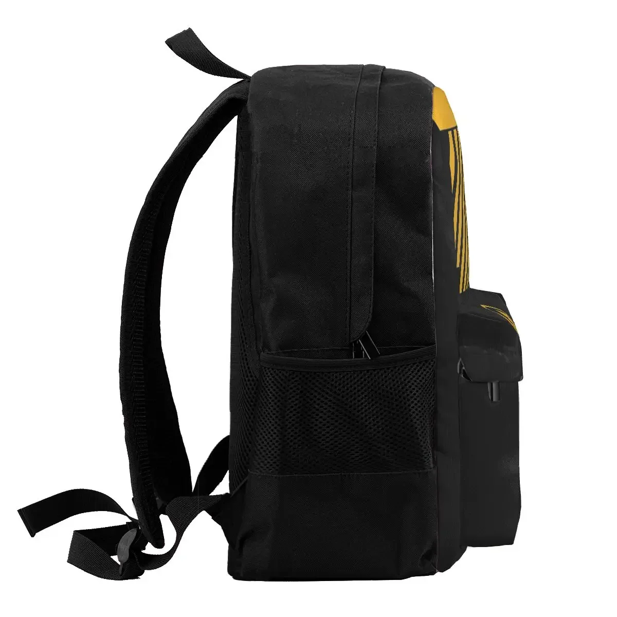 Mochilas radioativas amarelas para meninos e meninas, mochilas escolares infantis, mochila infantil dos desenhos animados, bolsa de ombro