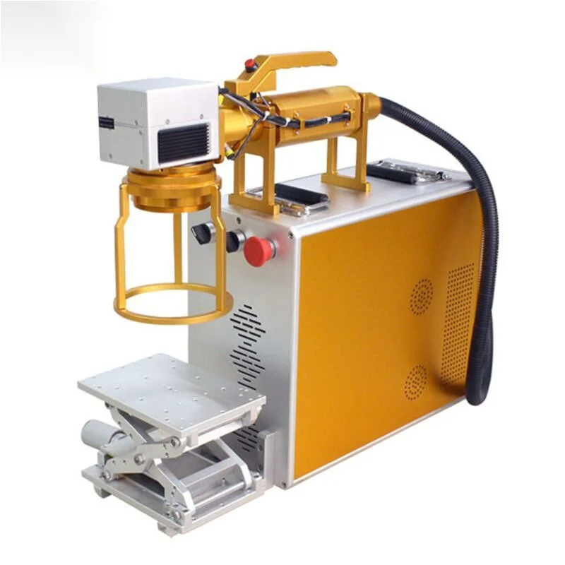 Customized Version Portable Small Fiber Laser Marking Handheld Metal Engraving Machine Marking Machine Laser Engraving Machine