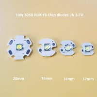 High Power LED 10W 5050 XLM T6 led Chip diodes 3V 3.7V Flashlights Parts DIY For Bicycle Car accessories Headlamp