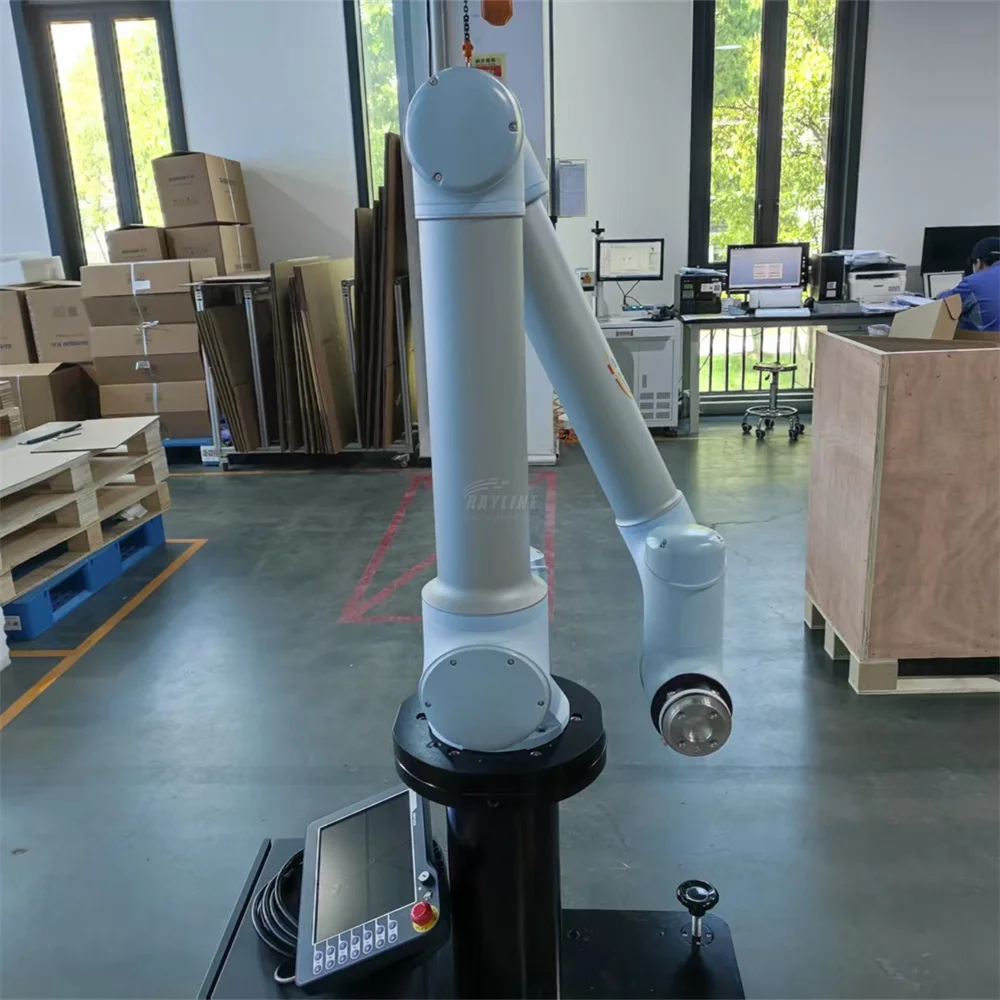 

Easy Drag Program 6-Axis Collaborative Robot Arm 5-12kg Payload Pick and Place Machine Cobot Robotic Arm for Welding