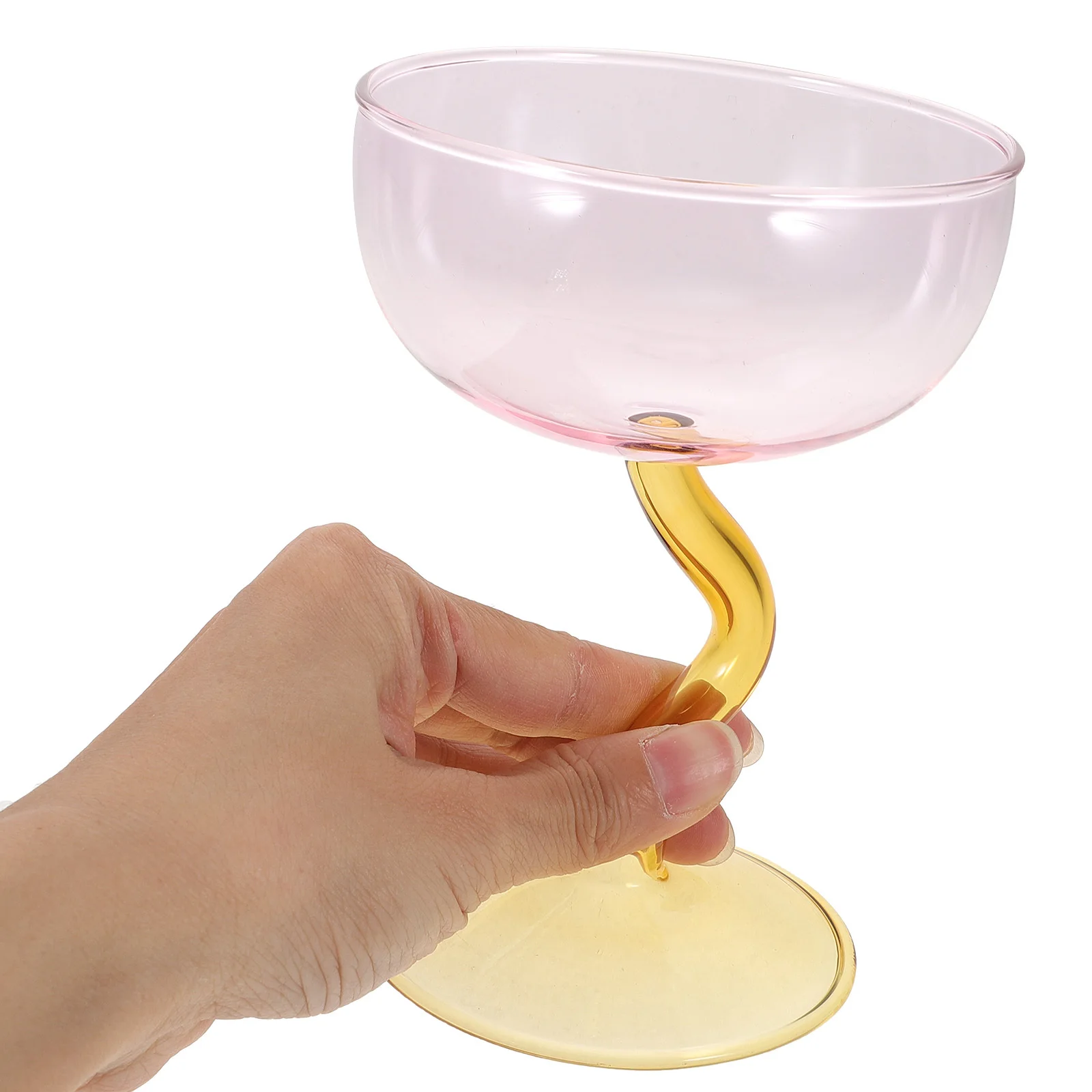

Glass Ice Cream Dessert Cup Footed Bowl for Adults Hot Cold Snacks Fruits Salad Pudding Yogurt Daily Use Ice Cream Bowl
