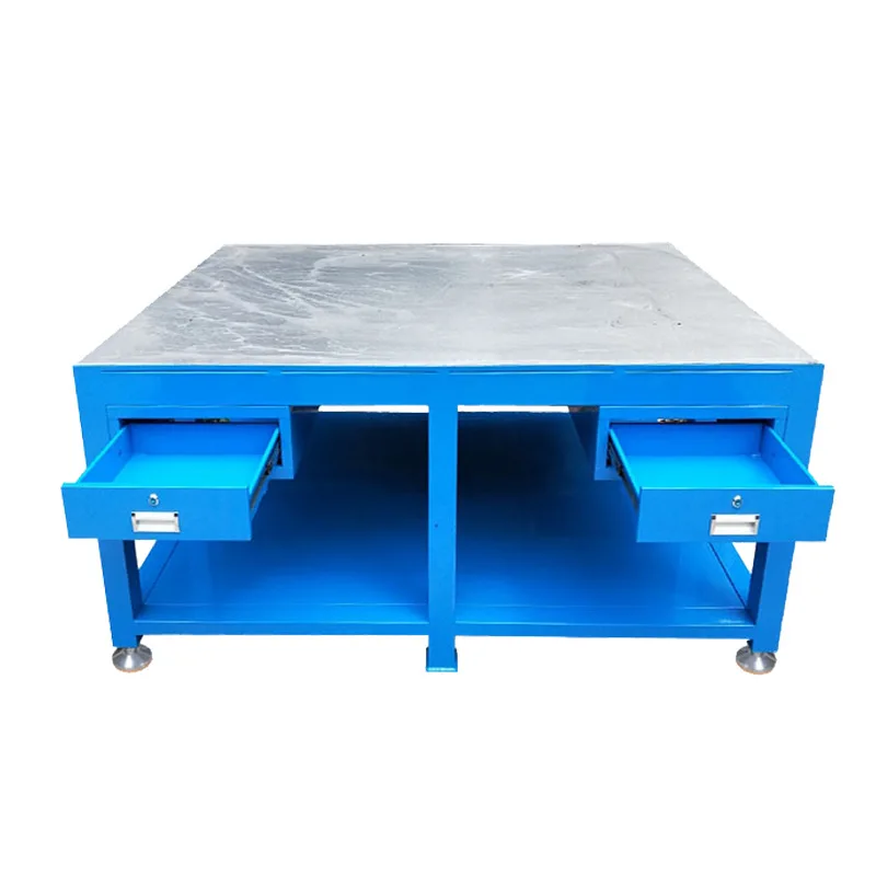 Workshop maintenance welding, polishing drawer fitter table, heavy die table