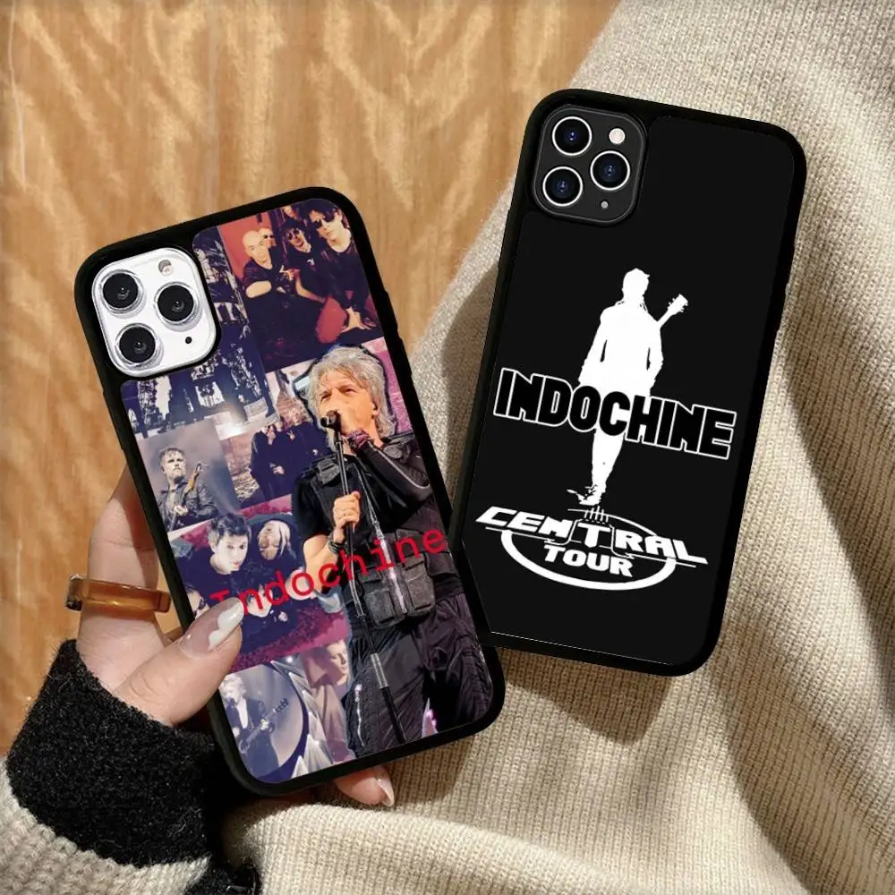 Best Best Of Indochine Band Phone Case For Iphone 11 12 13 14 15 Pro Max 17 16 Plus Hard PC+TPU Back Cover - Aliexpress Deal