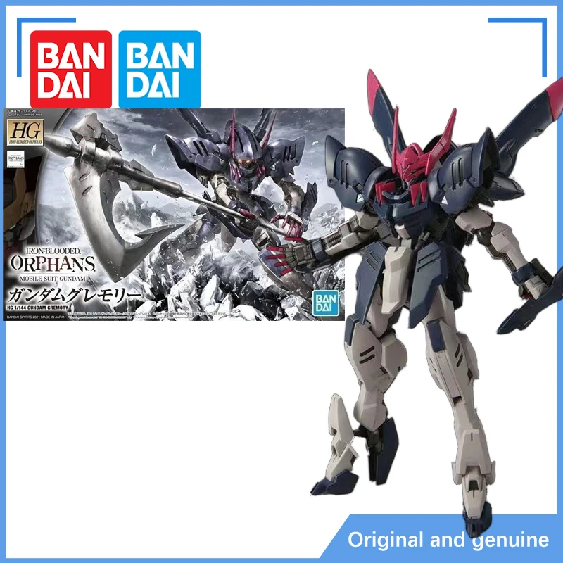 ในสต็อก Bandai Gundam ชุดอะนิเมะ HG IBO 1/144 ASW-G-56 Gremory ของแท้ประกอบมือถือชุดเครื่องประดับรูปของเล่น