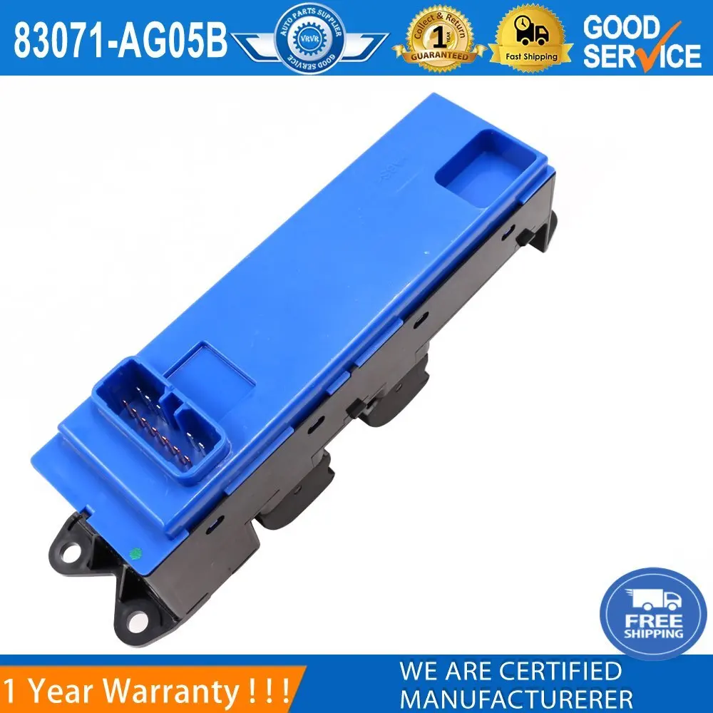 Power Window Switch Driver Side 83071AG05B For 2005 - 2009 for Subaru Legacy Legacy-