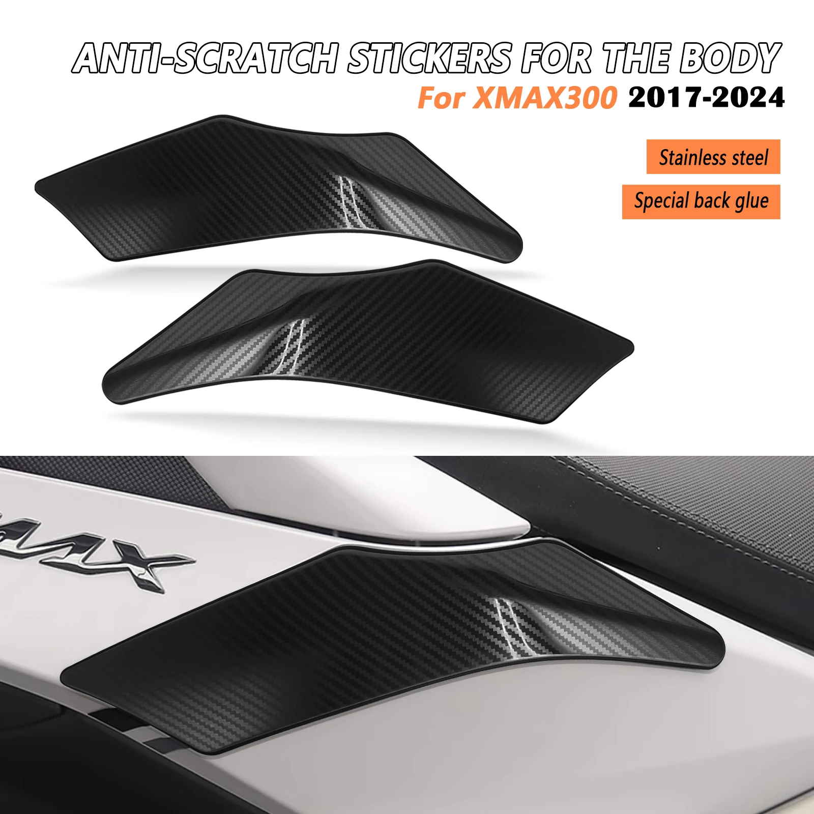 

For Yamaha XMAX 300 X-MAX 300 2017-2021 2022 2023 2024 Body anti-scratch shell protective kit anti-collision anti-scratch