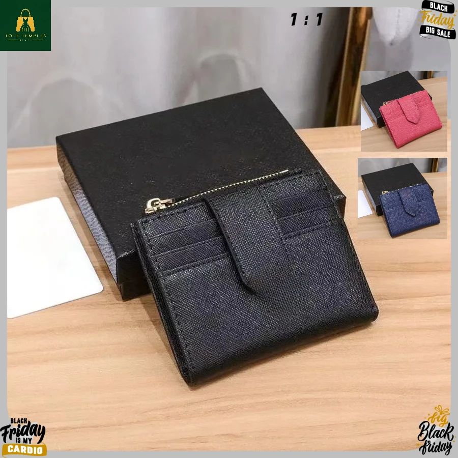 

The New Triangle Leather wallets coin purses Womens mens luxury Designer cards holder cardholder wallet puese 9 card slots key pouch