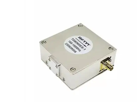 6060E series low-frequency VHF RF isolator with frequencies ranging from 50-400MHz
