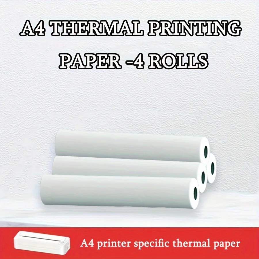 

Portable A4 Thermal Printer Paper Operation for Homework Printing & Office Documents Thermal Paper Device