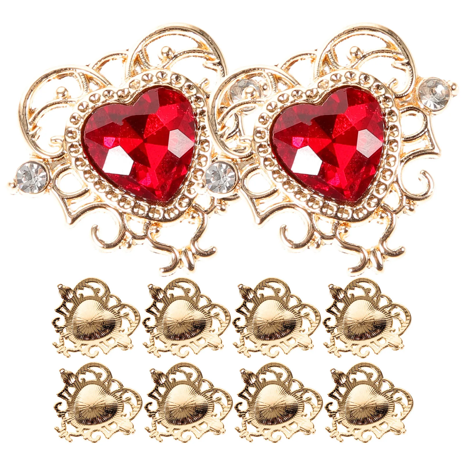 

10Pcs Vintage Hollow Pendant Charms DIY Jewelry Making Necklace Earrings Bracelet Craft Decorations Jewelry Charms