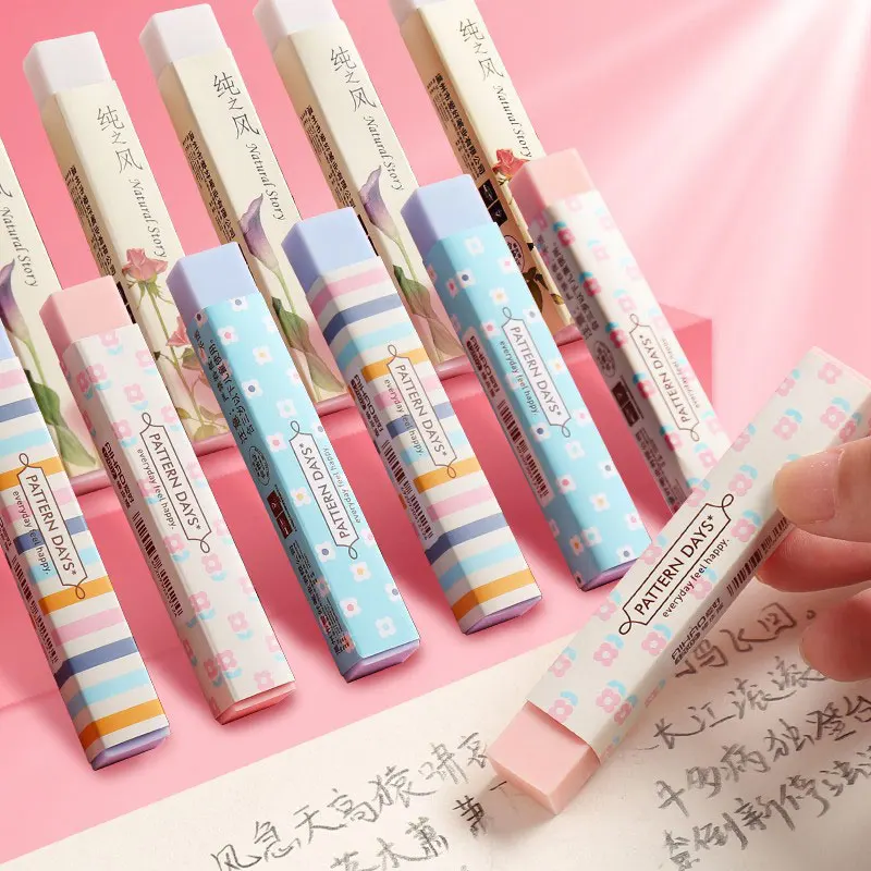 Lápis dos desenhos animados apagadores para a escola de escritório crianças prêmio escrita desenho artigos de papelaria suprimentos