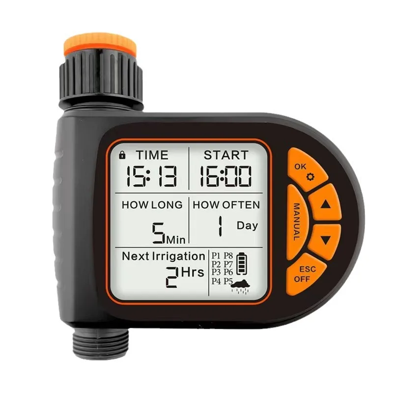 

Intelligent Timing Gardening Automatic Garden Waterer, Garden Balcony Farm Sprinkler Timer Outdoor Irrigation Controller