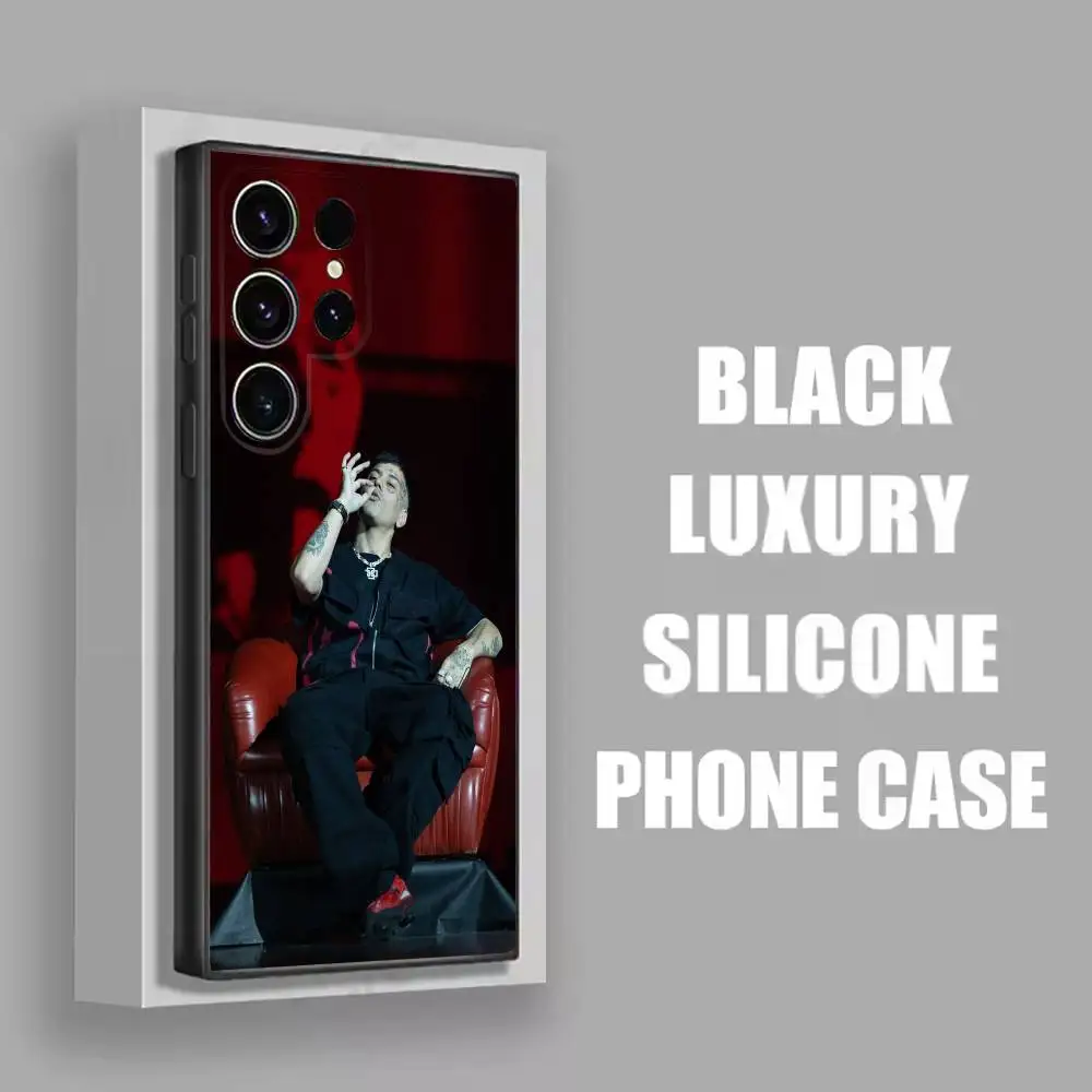 5202 AMERI D-DUKI Phone Case For Samsung S25,S24,S21,S22,S23,S30,Ultra,S20,Plus,Fe,Lite,5G Black Cover