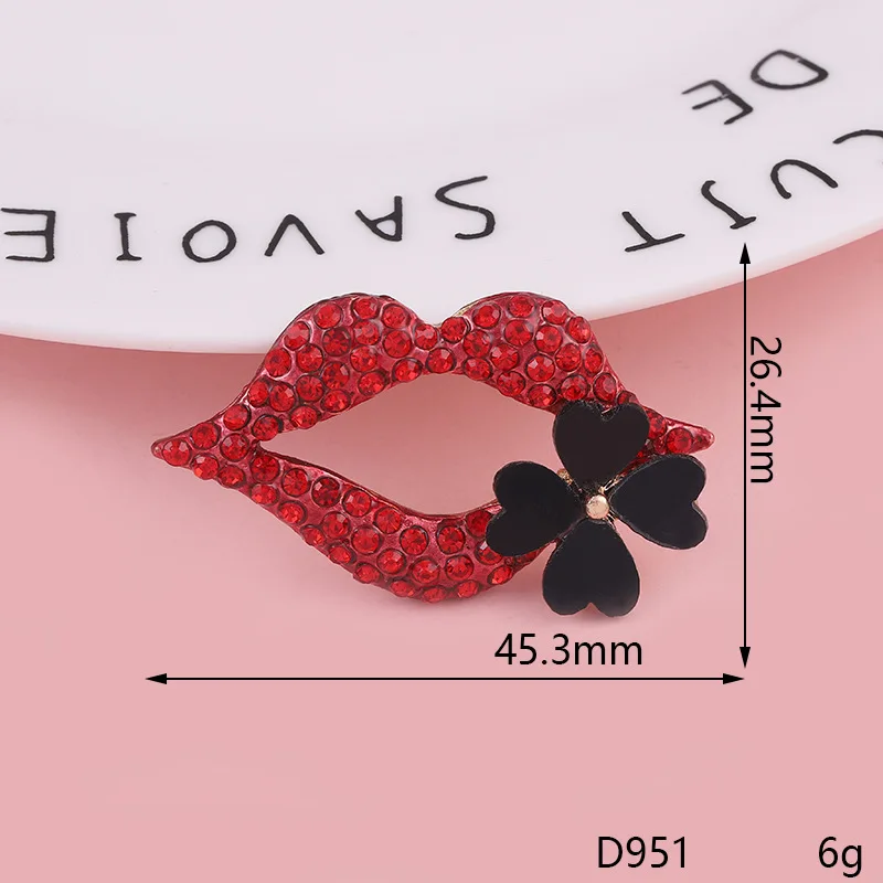 Labios rojos del Día de San Valentín con lápiz labial de diamante de cristal, decoración de resina 3D Diy, funda de teléfono para Ipad, piezas de adorno de espejo de maquillaje, 1 ud.