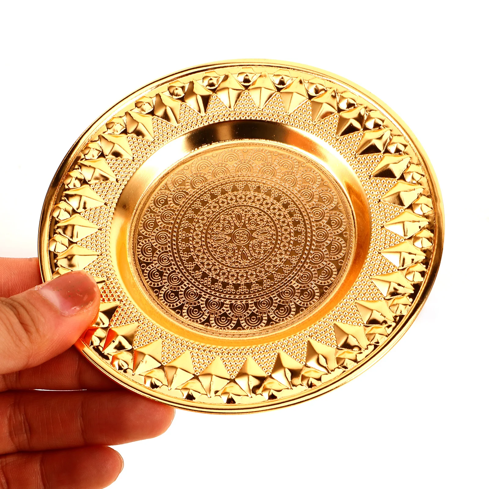 

1 set 1 Set Of Cup Saucer Snack Tray With Storage Rack Iron Food Plate For Kitchen Home Party Use Fruit Organizer Serving Tray