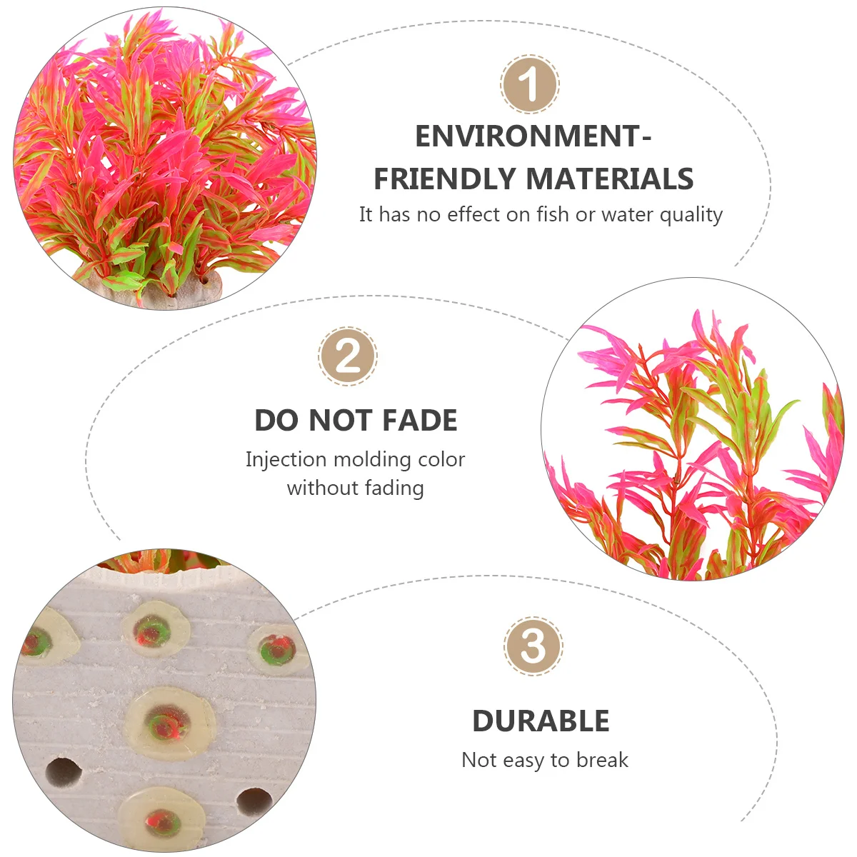 

Realistic Aquarium Plants Artificial Grass for Fish Tank Decoration Underwater Landscape Enhance Visual Appeal Safe for Fresh