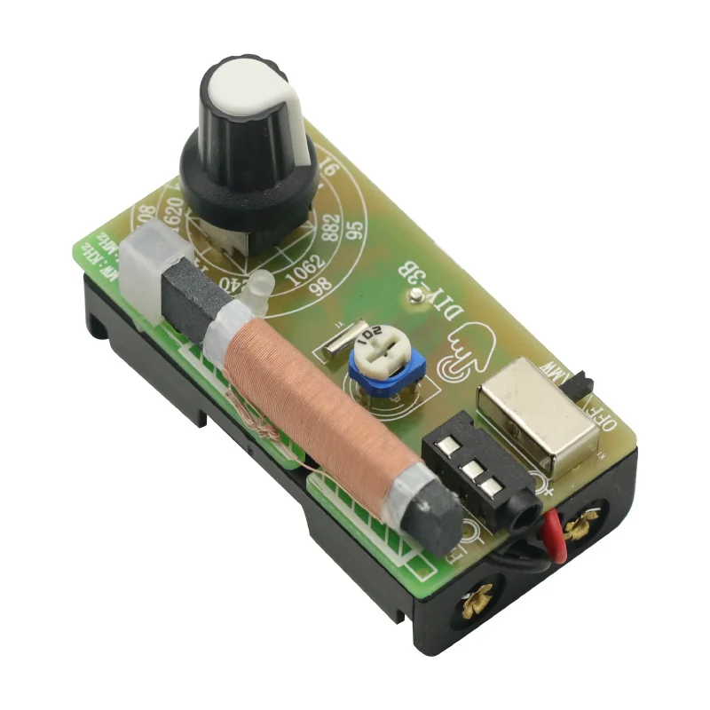 1 STKS AM/FM middengolf MW FM 2 band headset radio Module Board