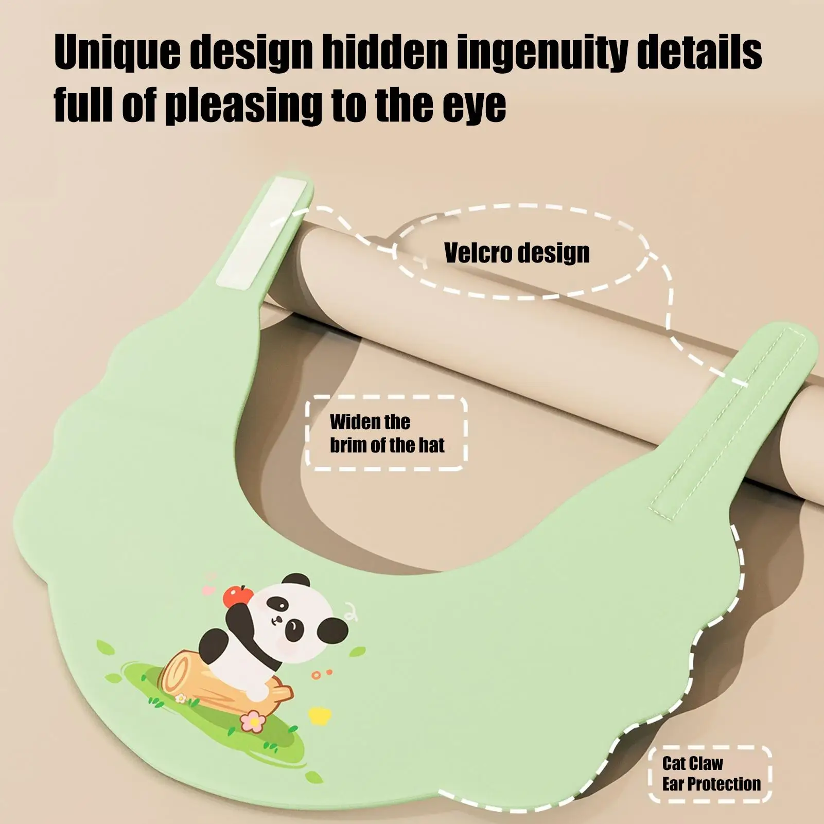 Baby Hair Washing Shield Adjustable Toddler Kids Shampoo Bathing Shower Hat Wash Hair Shield Direct Visor Caps Baby Care Protect