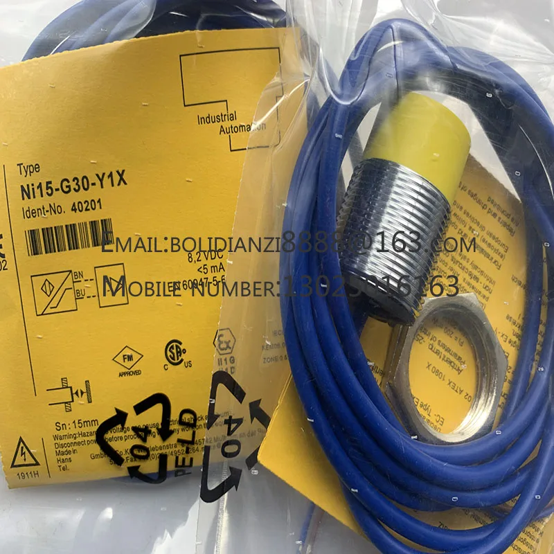 

The brand-new original sensor NI15-G30-Y1X NI15-G30-Y1 warranty for one year in stock